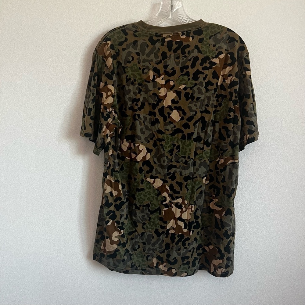 Converse Chevron Logo Camo Short Sleeve Tee Size:‎ L - Picture 8 of 8